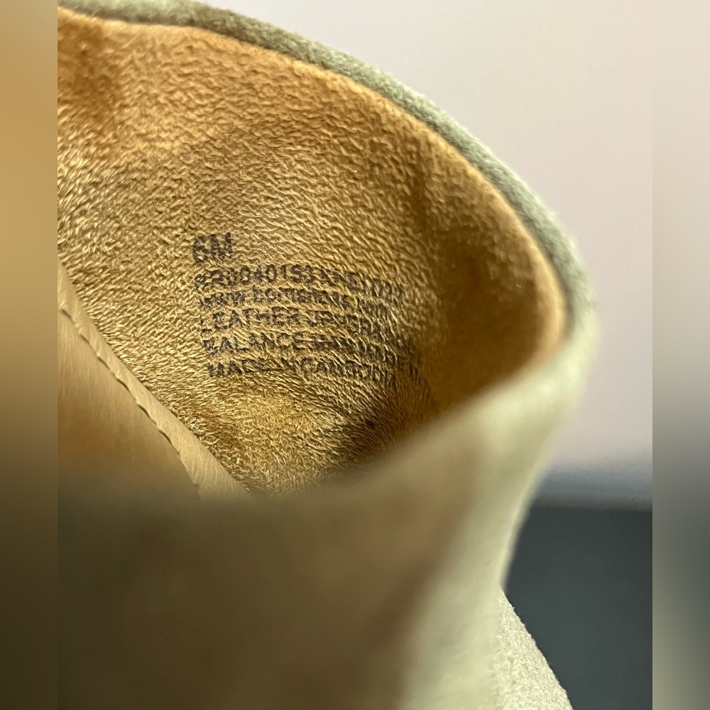 Women's Green Born Nellie Mary Jane Suede Wedge Clogs Size 6 - Picture 11 of 11